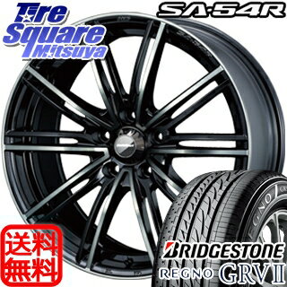 ブリヂストン REGNO レグノ GRV2 サマータイヤ 215/65R16 WEDS WedsSport ウェッズ スポーツ SA-54R ホイールセット 4本 16インチ 16 X 7 +42 5穴 114.3