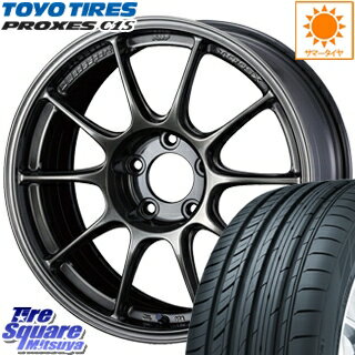 TOYOTIRES トーヨー プロクセス C1S PROXES サマータイヤ 225/45R18 WEDS WedsSport ウェッズ スポーツ TC105X ホイールセット 4本 18インチ 18 X 8 +45 5穴 114.3