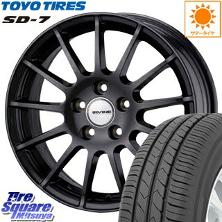 【4/20は最大26倍】 WEDS IR56038MG ウェッズ IRVINE F01 ホイールセット 15インチ 15 X 6.0J(VW) +38 5穴 100TOYOTIRES トーヨー タイヤ SD-7 サマータイヤ 185/60R15