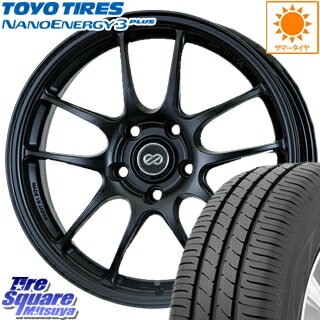 TOYOTIRES トーヨー ナノエナジー3プラス NANOENERGY3plus サマータイヤ 215/50R17 ENKEI PerformanceLine PF01 ホイールセット 4本 17 X 7 +48 5穴 100