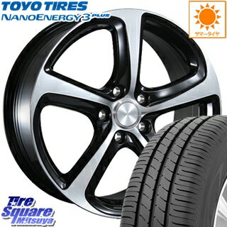 【値上げ直前!楽天カードde★最大39倍★20日★25日】 TOYOTIRES トーヨー ナノエナジー3プラス NANOENERGY3plus サマータイヤ 215/55R17 ブリヂストン BALMINUM Z5 ホイールセット 4本 17 X 7 +38 5穴 114.3