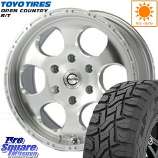 TOYOTIRES オープンカントリー RT R/T 在庫 ホワイトレター サマータイヤ C215/65R16 MEIWA Blood Stock One Piece ホイールセット 16インチ 16 X 7.0J(HIACE) +35 6穴 139.7