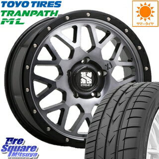 TOYOTIRES トーヨー トランパス ML ミニバン TRANPATH サマータイヤ 205/65R16 MLJ XTREME-J エクストリームJ XJ04 ホイールセット 4本 16インチ 16 X 7 +35 5穴 114.3
