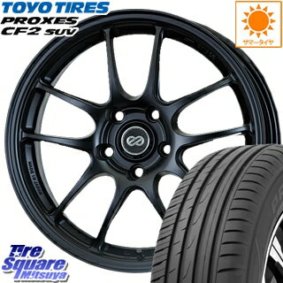 TOYOTIRES トーヨー プロクセス CF2 SUV PROXES サマータイヤ 225/55R18 ENKEI PerformanceLine PF01 ホイールセット 4本 18 X 7 +48 5穴 114.3