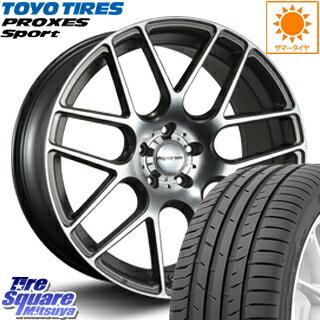 TOYOTIRES トーヨー プロクセス スポーツ PROXES Sport サマータイヤ 245/40R19 MLJ hyperion ハイペリオン CVM ホイールセット 4本 19インチ 19 X 8.5 +35 5穴 114.3