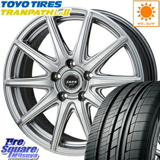 TOYOTIRES トーヨー トランパス Lu2 TRANPATH ミニバン サマータイヤ 225/60R17 Japan三陽 ZACK JP-710 ホイールセット 4本 17インチ 17 X 7 +53 5穴 114.3