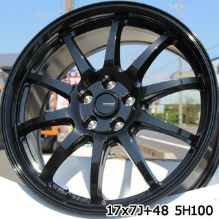 DUNLOP ダンロップ エナセーブ RV504 ENASAVE ミニバン サマータイヤ 205/70R15 HotStuff 軽量設計! G-SPEED G-04 ブラック ホイールセット 4本 15インチ 15 X 6 +43 5穴 100