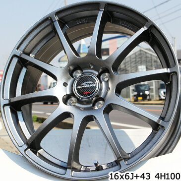 ブリヂストン ポテンザ アドレナリン RE004 POTENZA Adrenalin【特別価格6月末迄】サマータイヤ 165/55R15 MANARAY SCHNERDER StaG ホイールセット 4本 15インチ 15 X 4.5 +43 4穴 100