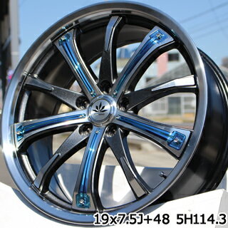 Rotalla RU01 サマータイヤ 225/45R19 BLEST Bahnsport Type505 ホイールセット 19インチ 19 X 7.5J +48 5穴 114.3