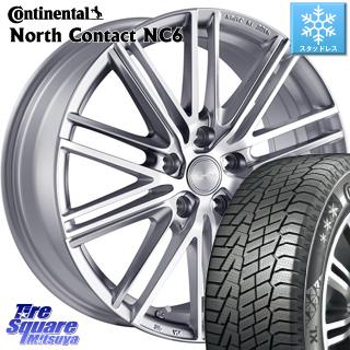 コンチネンタル North Contact NC6 ノースコンタクト スタッドレス スタッドレスタイヤ 225/50R17 ブリヂストン ECOFORME エコフォルム CRS 161 ホイールセット 4本 17インチ 17 X 7.5 +45 5穴 114.3