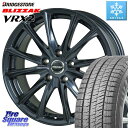 VOXY ブリヂストン ブリザック VRX2 スタッドレス ● 205/65R15 HotStuff WAREN W05 ヴァーレン 平座仕様(トヨタ専用) 15インチ 15 X 6.0J +52 5穴 114.3