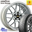 グッドイヤー ベクター Vector 4Seasons Hybrid オールシーズンタイヤ 215/45R17 BBS RG-R 鍛造1ピース ホイール 17インチ 17 X 7.0J +38 4穴 100