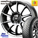 デリカミニ ソリオ グッドイヤー ベクター Vector 4Seasons Hybrid オールシーズンタイヤ 165/65R14 MANARAY MID SCHNEIDER StaG スタッグ ホイール 14インチ 14 X 4.5J +43 4穴 100