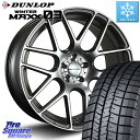 NX DUNLOP ウィンターマックス03 WM03 ダンロップ スタッドレス 245/45R19 MLJ hyperion ハイペリオン CVM ホイール 19インチ 19 X 8.5J +35 5穴 114.3