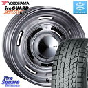 YOKOHAMA R2392 iceGUARD SUV G075 アイスガード ヨコハマ スタッドレス 215/80R16 CRIMSON ディーン クロスカントリー グレー インセット-5 16インチ 16 X 6.5J +0 6穴 139.7