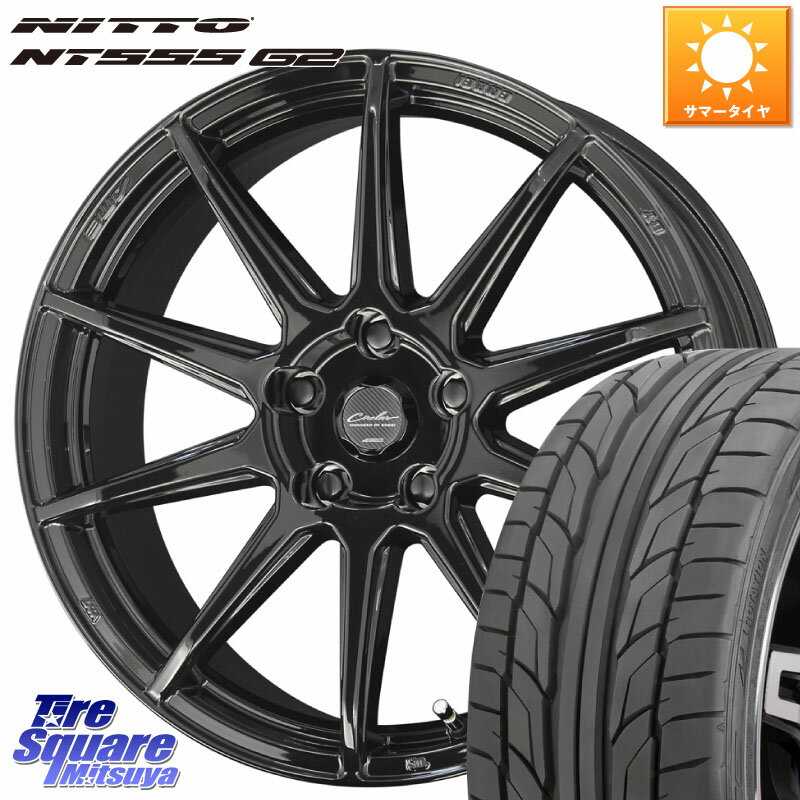 KYOHO キョウホウ CIRCLAR サーキュラー C10R 18インチ 18 X 8.0J +45 5穴 114.3 NITTO ニットー NT555 G2 サマータイヤ 235/40R18