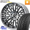 WEDS Kranze Schritt ReverseRim LoDisk 3ピース ホイール 20インチ 20 X 8.5J +31 5穴 114.3 NITTO ニットー NT421Q サマータイヤ 255/45R20 アウトランダー PHEV(2)