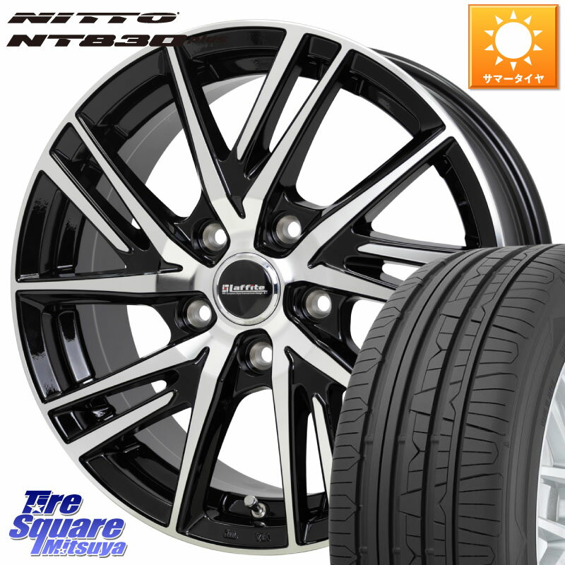 HotStuff եå LW06-2 LW-06-2 ۥ 17 17 X 7.0J +48 5 100 NITTO ˥åȡ NT830 plus ޡ 225/55R17