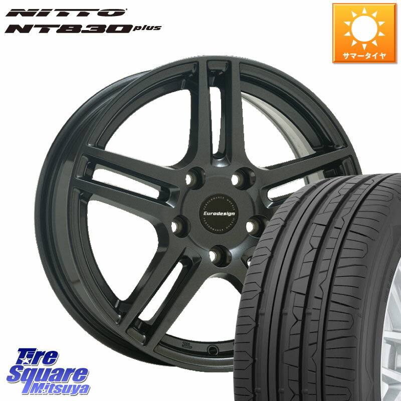  Eurodesign EIGER ۥ 18 18 X 8.0J(AUDI TT FVC) +42 5 112 NITTO ˥åȡ NT830 plus ޡ 245/40R18 ǥ TT