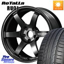 RAYS 【欠品次回6~7月】 TE37 SAGA S-plus VOLK RACING 鍛造 ホイール 18インチ 18 X 8.5J +35 5穴 114.3 Rotalla RU01 【欠品時は同等商品のご提案します】サマータイヤ 235/45R18(2)