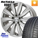 KYOHO EURO ZWEI ツヴァイ FK-10 シルバー 18 X 7.5J(C5 C84) +49 5穴 108 Rotalla RU01 【欠品時は同等商品のご提案します】サマータイヤ 235/55R18 シトロエンC5 エアクロスSUV