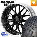 WEDS MAVERICK 709M LoDisk 18C` 2s[X 18 X 8.5J +44 5 100 Rotalla RU01 yi͓îĂ܂zT}[^C 215/40R18 86