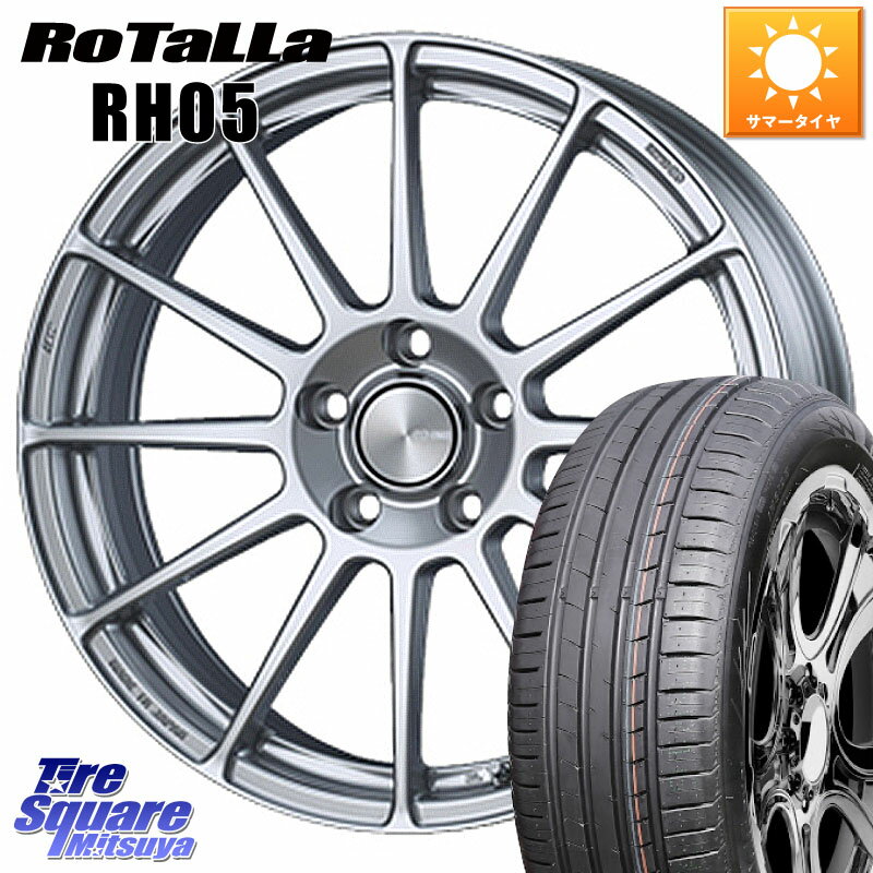 ENKEI エンケイ PerformanceLine PF03 ホイール 16 X 6.5J(MB W246) +45 5穴 112 Rotalla RH05 【欠品時は同等商品のご提案します】サマータイヤ 205/55R16 メルセデスベンツ Bクラス