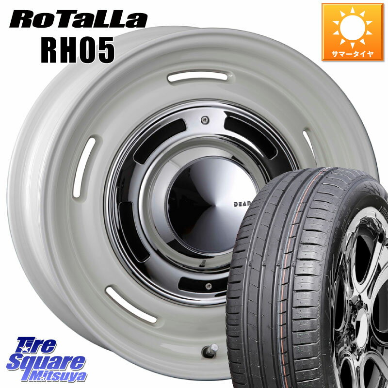CRIMSON ディーン クロスカントリー ホイール 16インチ 16 X 6.5J(RENAUT KANGOO KW) +38 5穴 108 Rotalla RH05 【欠品時は同等商品のご提案します】サマータイヤ 205/55R16 ルノー カングー2 KW系 ルノー カングービボップ KW系