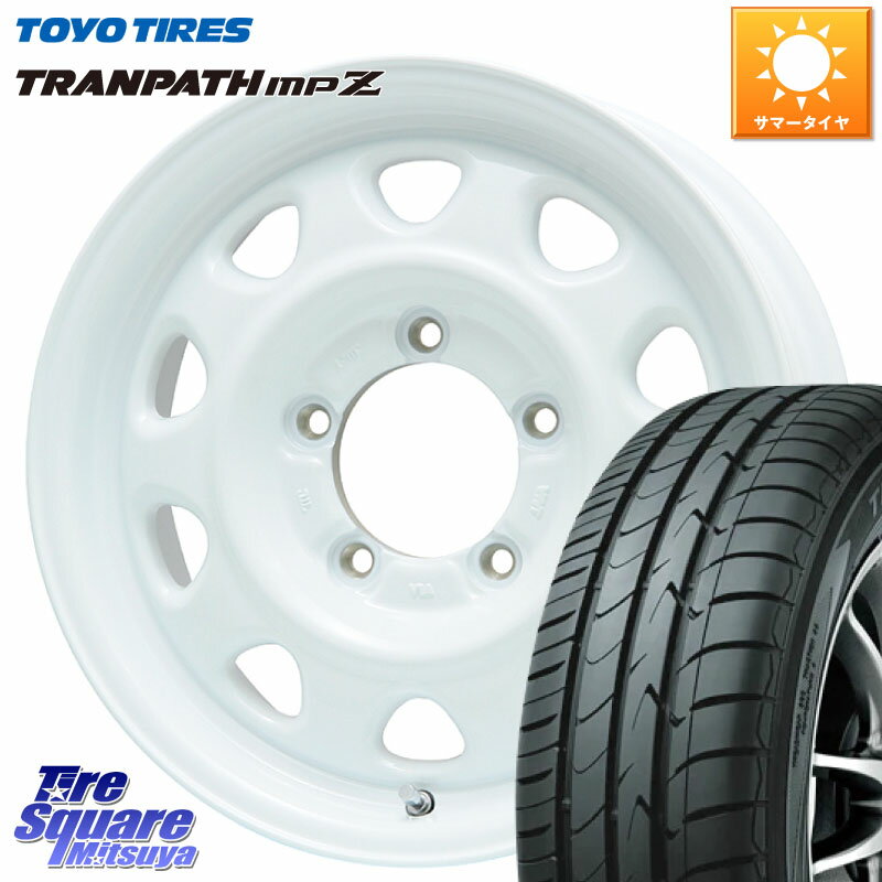 LEHRMEISTER レアマイスター LMG OFF STYLE ホイール 15インチ 15 X 5.5J +5 5穴 139.7 TOYOTIRES トーヨー トランパス MPZ ミニバン TRANPATH サマータイヤ 215/70R15 シエラ