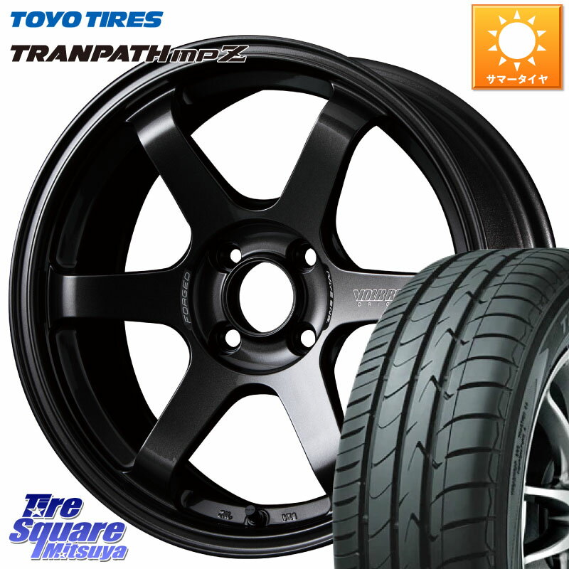 RAYS 【欠品次回9月末】 VOLK RACING TE37 SONIC TE37 ソニック ホイール 15インチ 15 X 6.0J +42 4穴 100 TOYOTIRES トーヨー トランパス MPZ ミニバン TRANPATH サマータイヤ 185/55R15 ノート サクシード