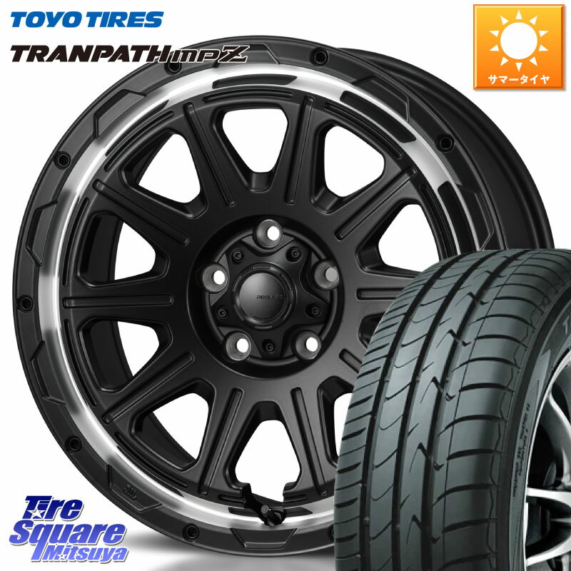 MONZA HI-BLOCK REGULES 17インチ 17 X 7.5J +41 5穴 114.3 TOYOTIRES トーヨー トランパス MPZ ミニバン TRANPATH サマータイヤ 215/45R17 リーフ