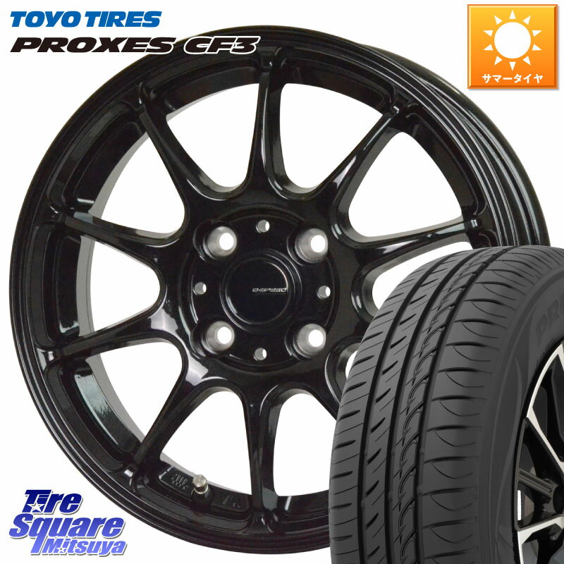 HotStuff G.SPEED G-07 ホイール 14インチ 14 X 4.5J +45 4穴 100 TOYOTIRES プロクセス CF3 サマータイヤ 165/55R14 ゼスト