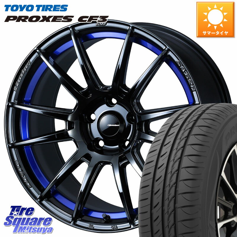 WEDS WedsSport SA-62R ۥ 18 18 X 7.5J +35 5 114.3 TOYOTIRES ץ CF3 ޡ 225/45R18