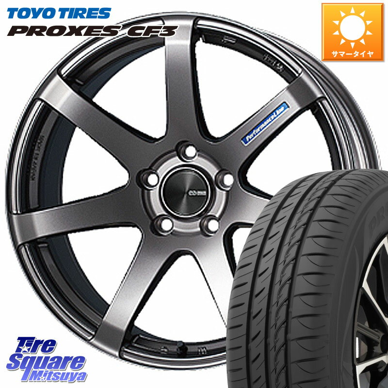 ENKEI エンケイ PerformanceLine PF07 DS ホイール 15 X 6.0J +45 4穴 100 TOYOTIRES プロクセス CF3 サマータイヤ 185/60R15 ヤリス