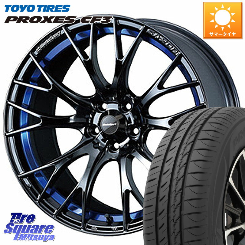 WEDS 72736 SA-20R SA20R å ݡ ۥ 18 18 X 7.5J +35 5 114.3 TOYOTIRES ץ CF3 ޡ 225/45R18