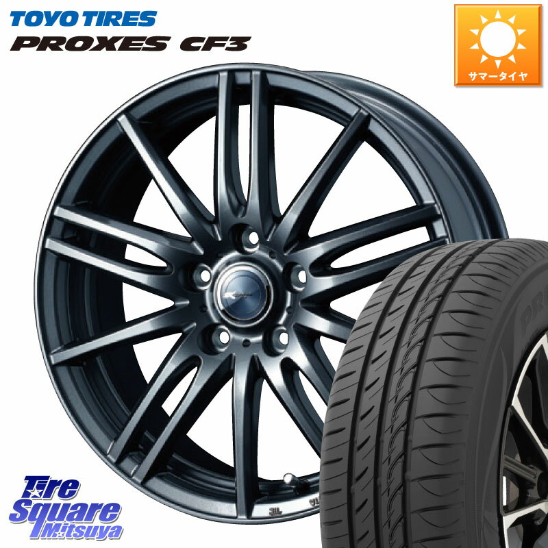 WEDS ウェッズ ZAMIK ザミック TITO 16インチ 16 X 6.5J +47 5穴 114.3 TOYOTIRES プロクセス CF3 サマータイヤ 195/50R16 スイフトスポーツ