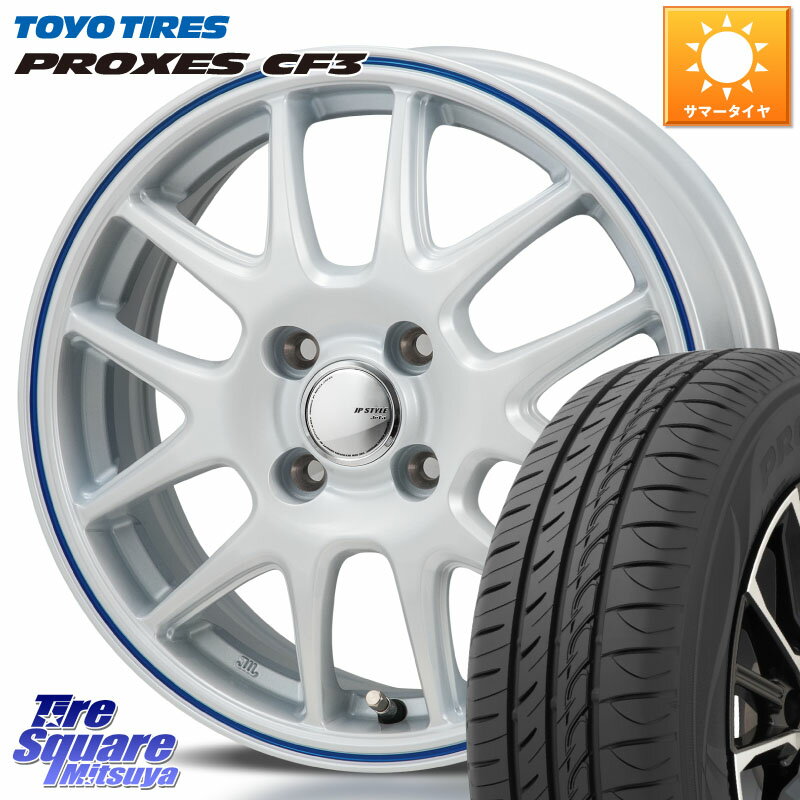 MONZA JP STYLE Jefa ジェファ 13インチ 13 X 4.0J +42 4穴 100 TOYOTIRES プロクセス CF3 サマータイヤ 165/65R13