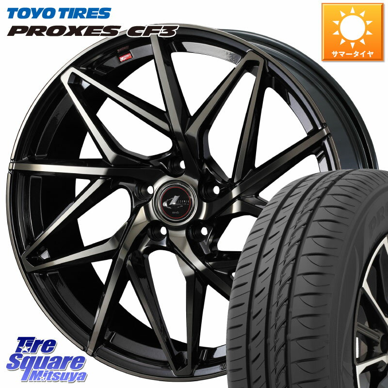 WEDS 40565 レオニス LEONIS IT PBMCTI 15インチ 15 X 6.0J +43 5穴 114.3 TOYOTIRES プロクセス CF3 サマータイヤ 195/65R15