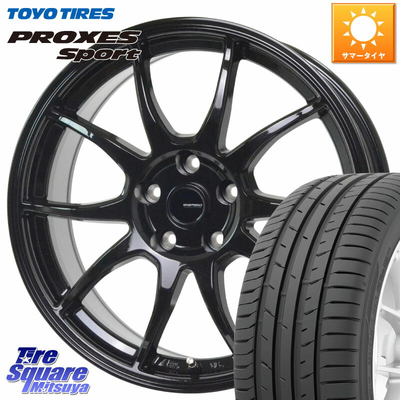 HotStuff G-SPEED G-06 G06 ホイール 17インチ 17 X 7.0J +38 5穴 114.3 TOYOTIRES トーヨー プロクセス スポーツ PROXES Sport サマータイヤ 215/55R17 カムリ