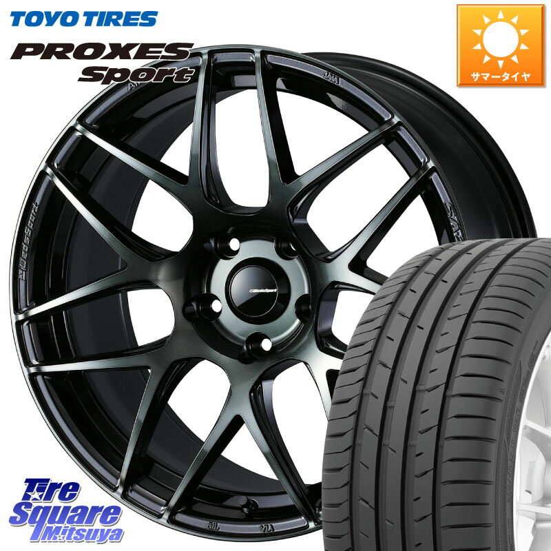 WEDS 74166 SA-27R ウェッズ スポーツ WBC ホイール 17インチ 17 X 7.0J +40 5穴 114.3 TOYOTIRES トー..