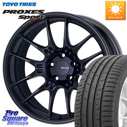 ENKEI エンケイ RACING GTC02 BK ホイール 17インチ 17 X 8.5J +40 5穴 100 TOYOTIRES トーヨー プロクセス スポーツ PROXES Sport サマータイヤ 215/45R17 86