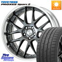 WORK Lanvec LM7 O Disk 20C` 2s[X 20 X 8.5J +45 5 114.3 TOYOTIRES g[[ PROXES Sport2 vNZXX|[c2 T}[^C 245/35R20