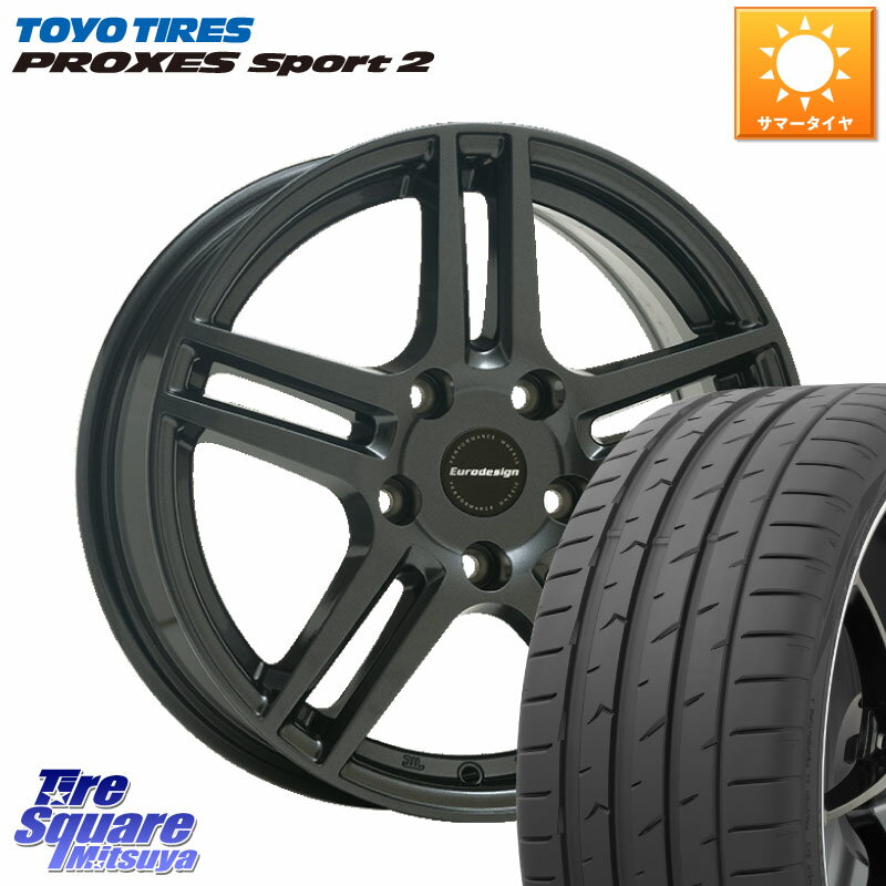  Eurodesign EIGER ۥ 18 18 X 7.5J(JAGUAR EPEACE DF2) +50 5 108 TOYOTIRES ȡ衼 PROXES Sport2 ץݡ2 ޡ 235/60R18 㥬 Eڥ