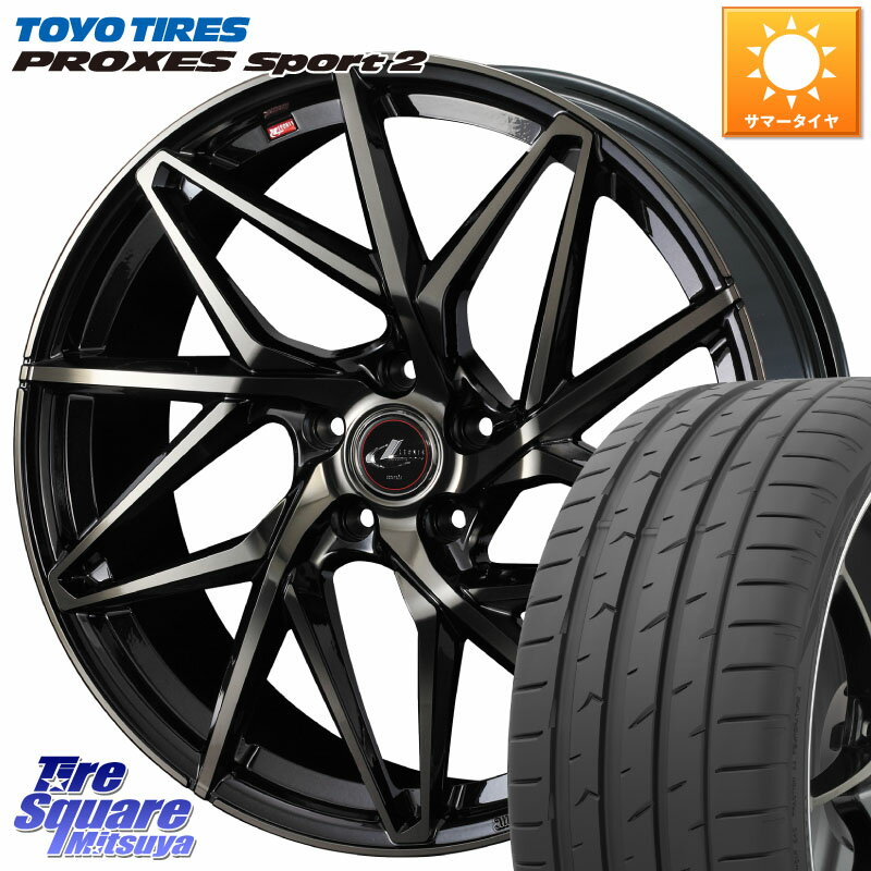 WEDS 40620 レオニス LEONIS IT PBMCTI 19インチ 19 X 7.5J +53 5穴 114.3 TOYOTIRES トーヨー PROXES ..