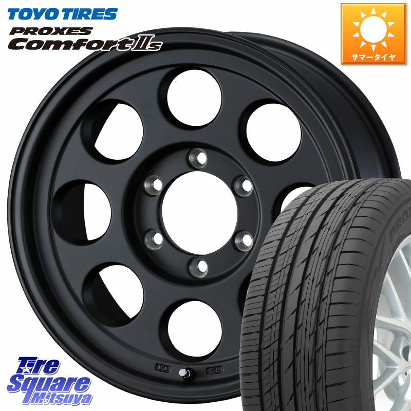 WEDS JIMLINE TYPE2 16インチ 16 X 6.5J +25 6穴 139.7 TOYOTIRES トーヨー PROXES Comfort2s プロクセス コンフォート2s サマータイヤ 215/60R16