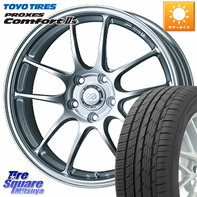 KYOHO ENKEI エンケイ PerformanceLine PF01 ホイール 18 X 7.5J +38 5穴 114.3 TOYOTIRES トーヨー PROXES Comfort2s プロクセス コンフォート2s サマータイヤ 235/50R18 アルファード