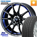 WEDS SA-25R ウェッズ スポーツ ホイール 18インチ 18 X 7.5J +35 5穴 114.3 TOYOTIRES トーヨー PROXES Comfort2s プロクセス コンフォート2s サマータイヤ 215/45R18(2)