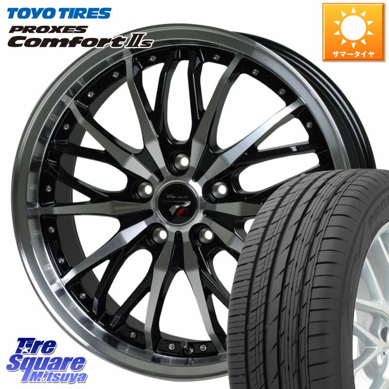 HotStuff Precious プレシャス HM3 HM-3 19インチ 19 X 8.0J +35 5穴 114.3 TOYOTIRES トーヨー PROXES Comfort2s プロクセス コンフォート2s サマータイヤ 245/40R19 アルファード