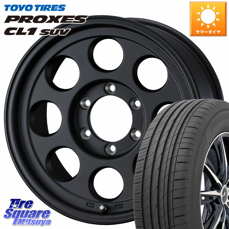 WEDS JIMLINE TYPE2 16インチ 16 X 6.5J +25 6穴 139.7 TOYOTIRES トーヨー プロクセス CL1 SUV PROXES サマータイヤ 215/60R16