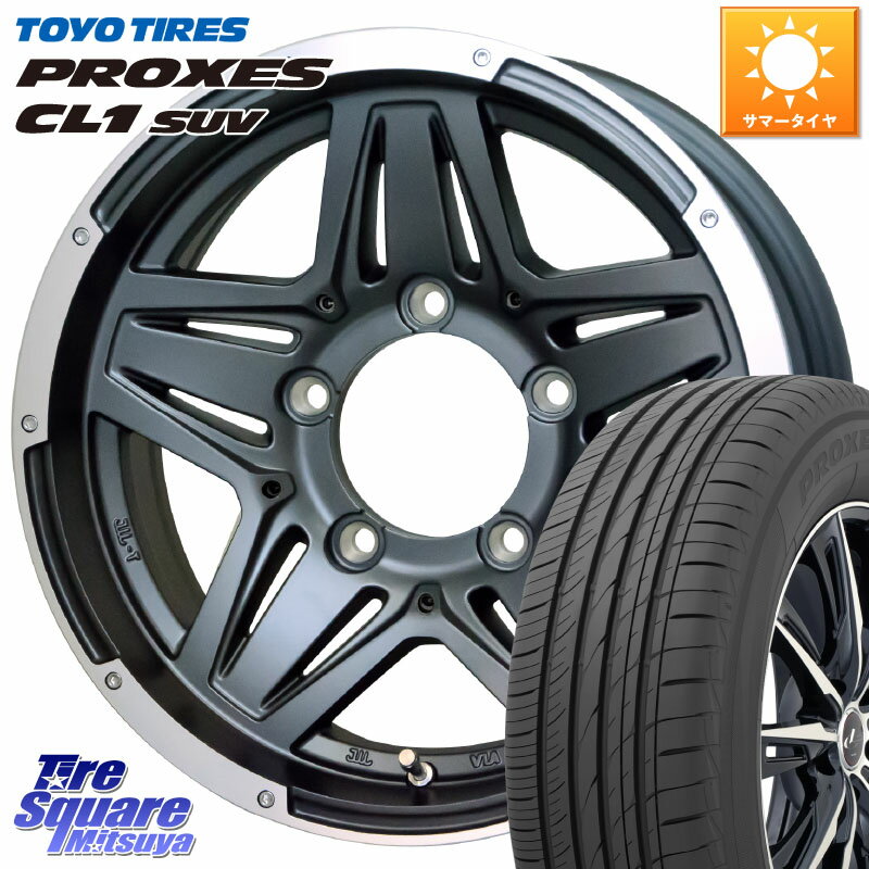 HotStuff ޥåɥ JB-01 JB01 ۥ 16 16 X 6.0J +0 5 139.7 TOYOTIRES ȡ衼 ץ CL1 SUV PROXES ߸ˡ ޡ 215/70R16 ˡ 